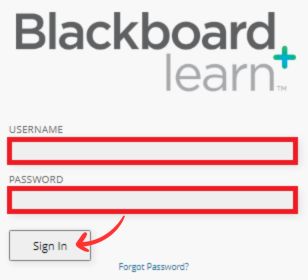 FTCC Blackboard Log In